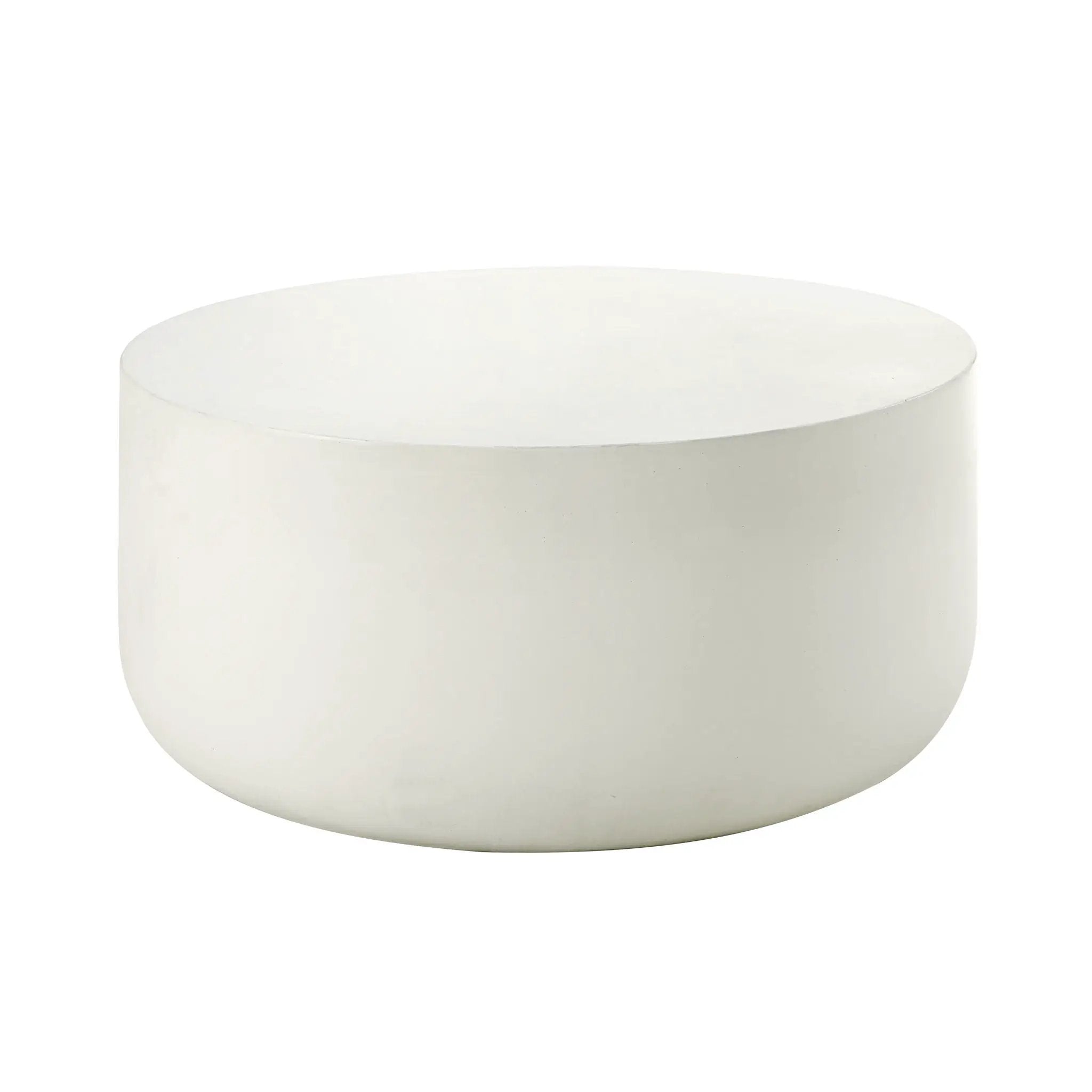 Dustan - Natural Coffee Table - White by Unique Piece Furniture