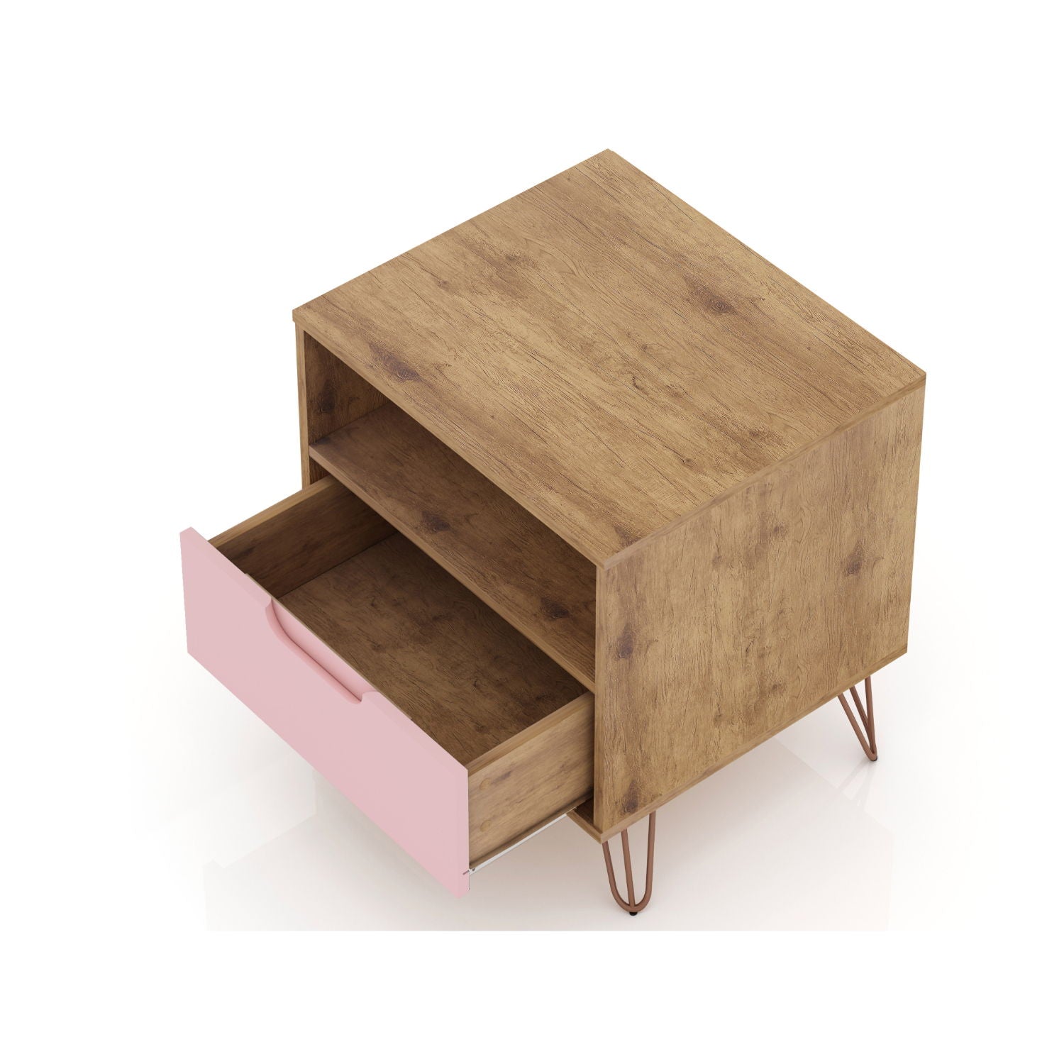 Rockefeller - Nightstand With 1 Drawer