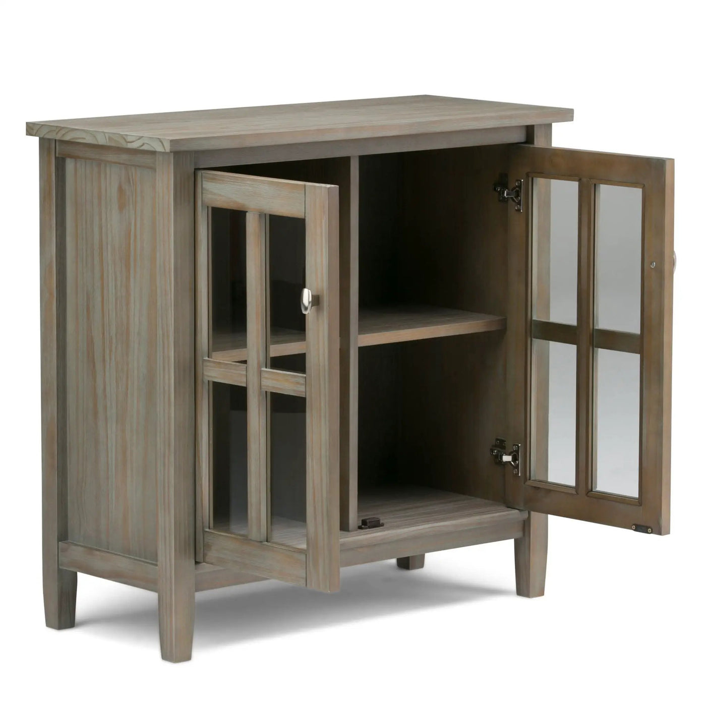 Warm Shaker - Handcrafted Low Storage Cabinet by HouseOfZazla