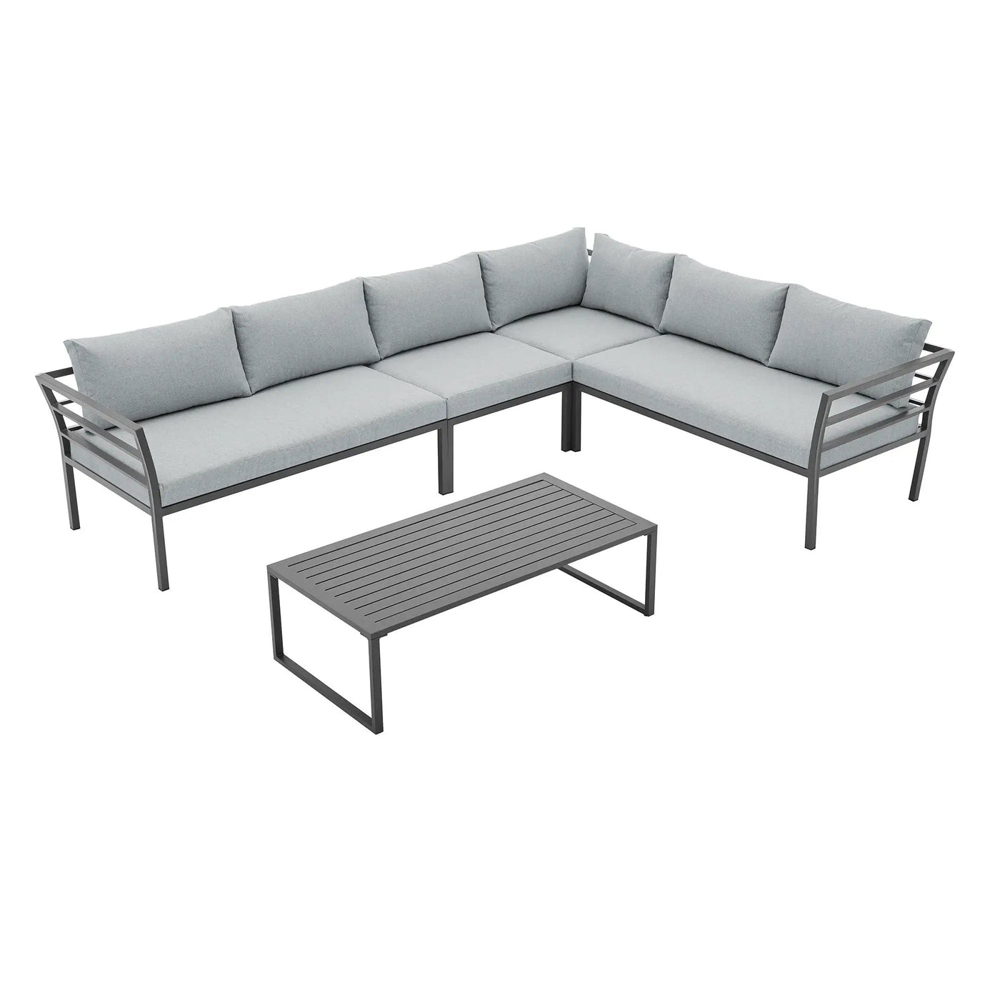 Sunnyside - 5 Piece Outdoor Conversation Set by HouseOfZazla
