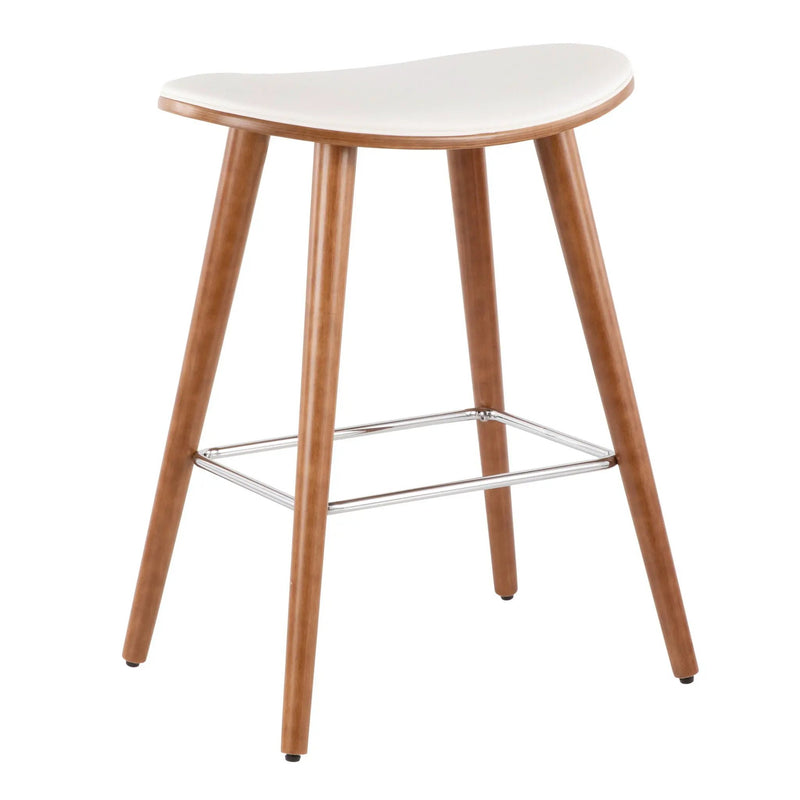 Saddle - Contemporary Counter Stool (Set of 2) by Unique Piece Furniture