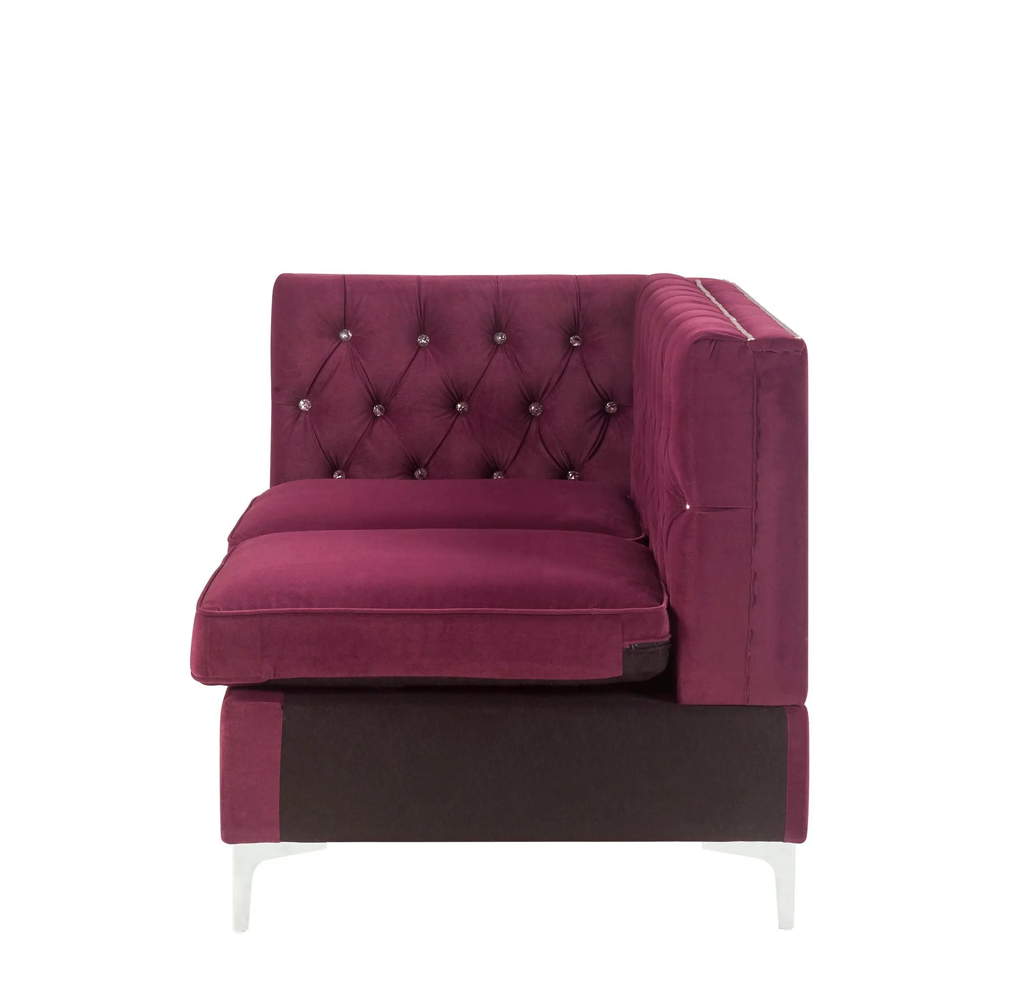 Jaszira - Modular - Armless Loveseat w/2 Pillows by Unique Piece Furniture