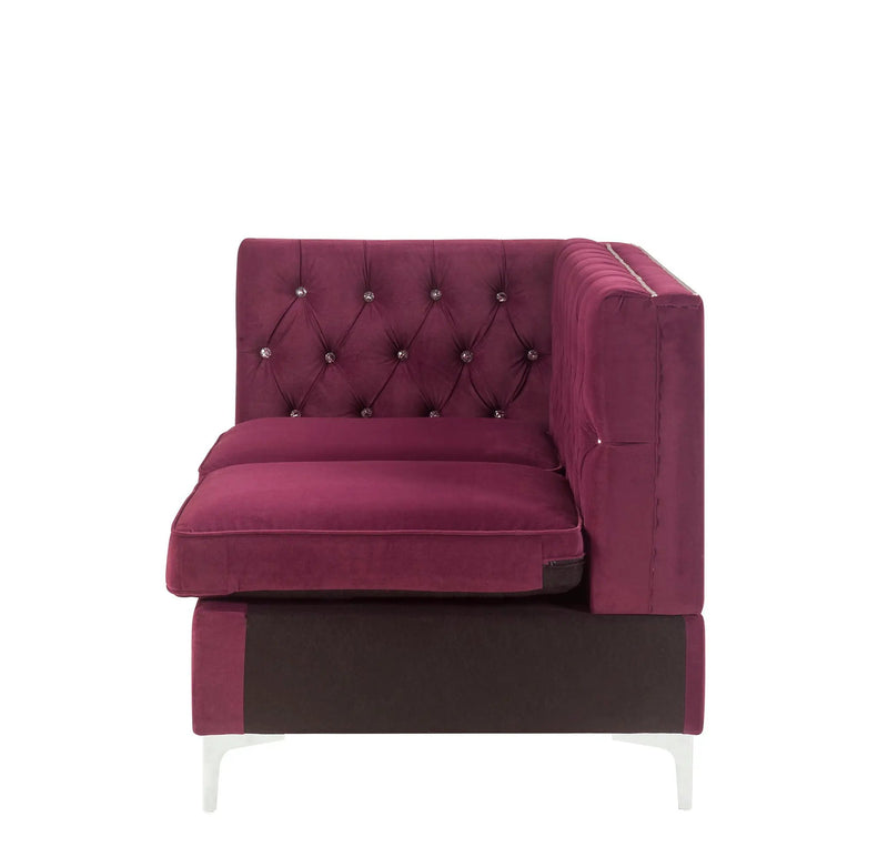 Jaszira - Modular - Armless Loveseat w/2 Pillows by Unique Piece Furniture
