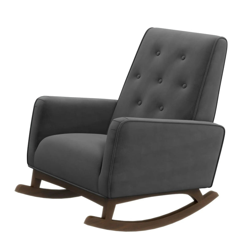 Demetrius - Mid-Century Modern Rocking Chair by HouseOfZazla
