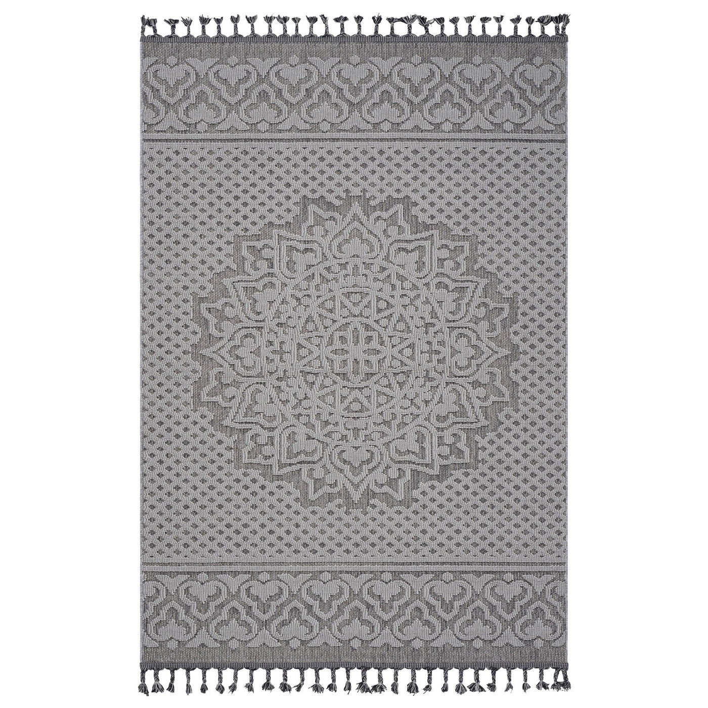 Guros - Medallion Indoor / Outdoor Area Rug by HouseOfZazla