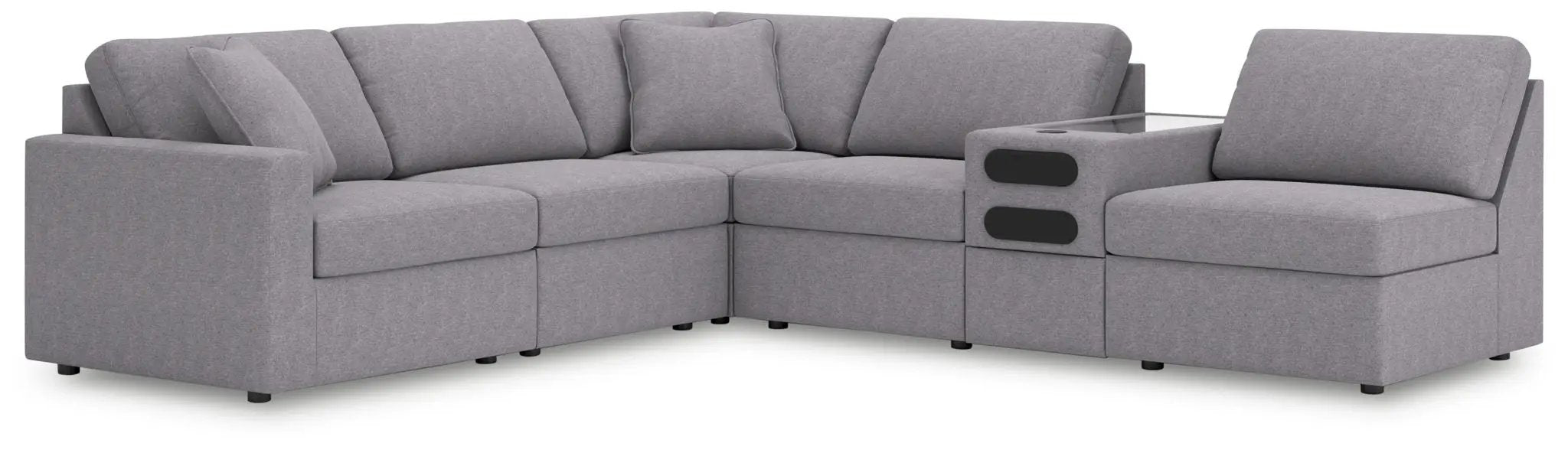 Modmax - Sectional - Granite by Unique Piece Furniture