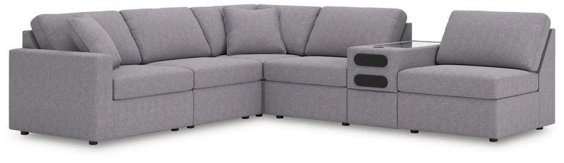 Modmax - Sectional - Granite by Unique Piece Furniture