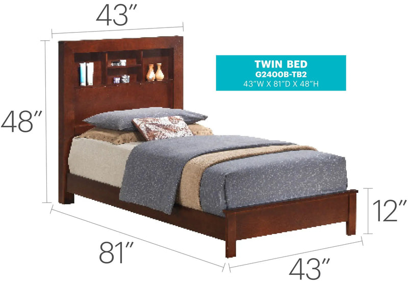 Bed With Transitional Design Stylish by Unique Piece Furniture