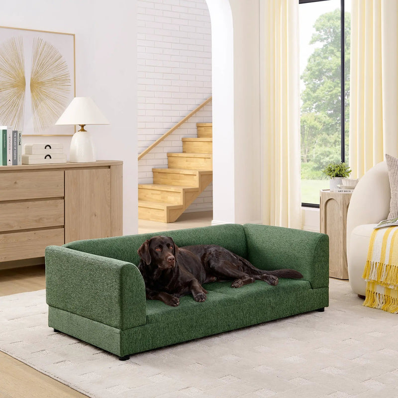 Comfortable Oversized Pet Sofa for Medium/Large Dogs by HouseOfZazla