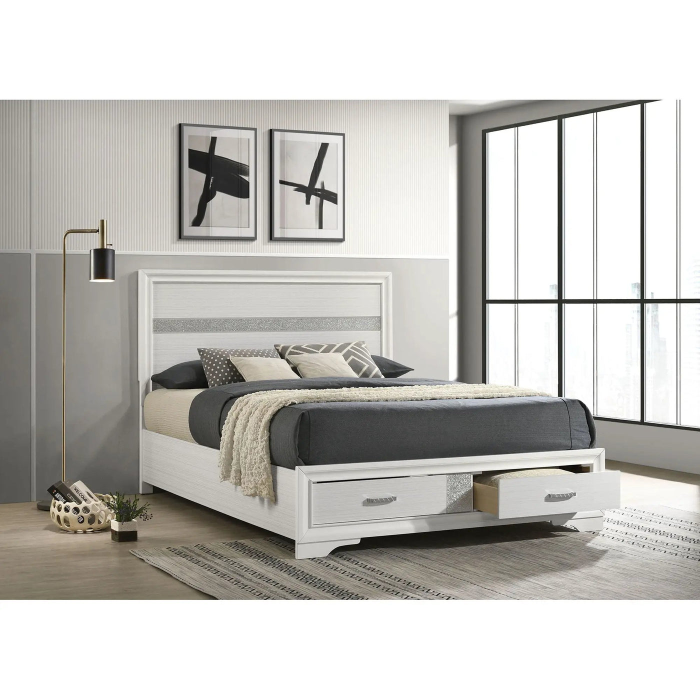 Orchid - Storage Panel Bed by HouseOfZazla