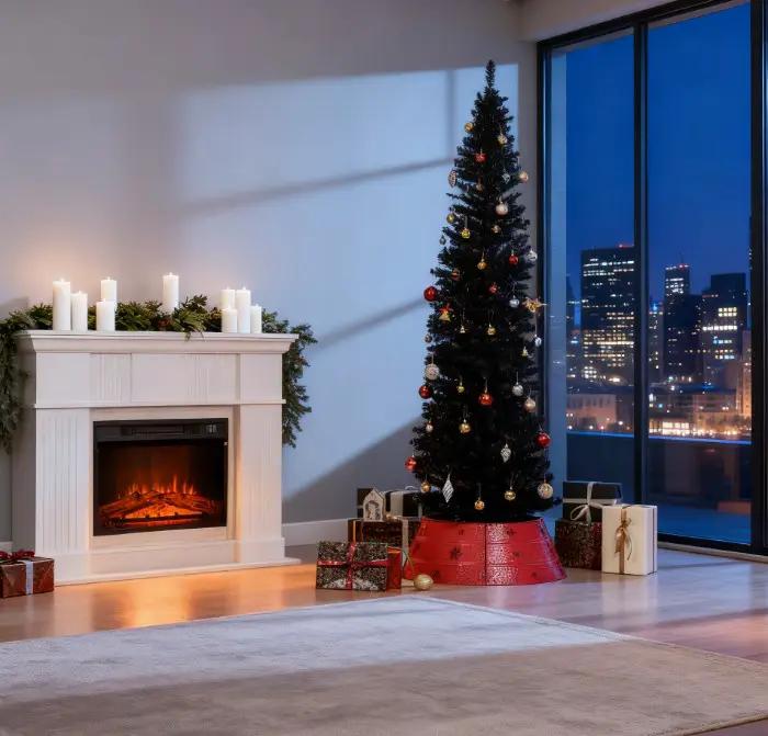 Pencil Christmas Tree with Sturdy Base by HouseOfZazla