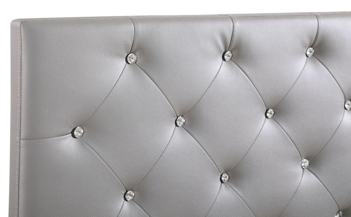 Upholstered Headboard with Button Tufting - Adjustable Height, Multiple Colors, photo 17 of 30