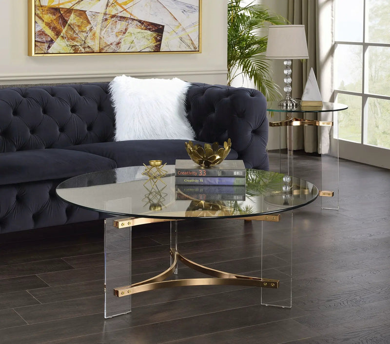 Sosi - Coffee Table - Gold by HouseOfZazla