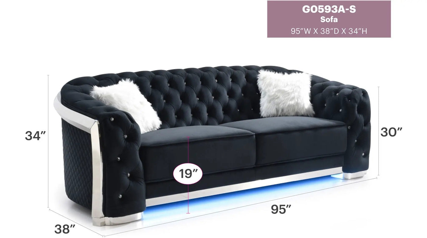 Sapphire - Sofa by HouseOfZazla