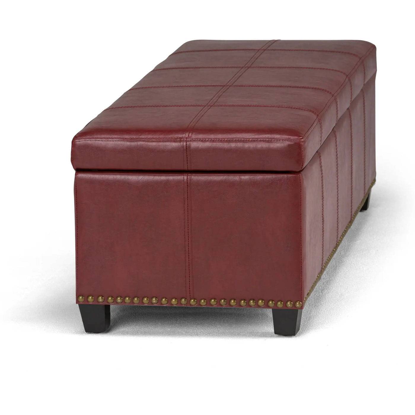 Kingsley - Upholstered Large Storage Ottoman by HouseOfZazla