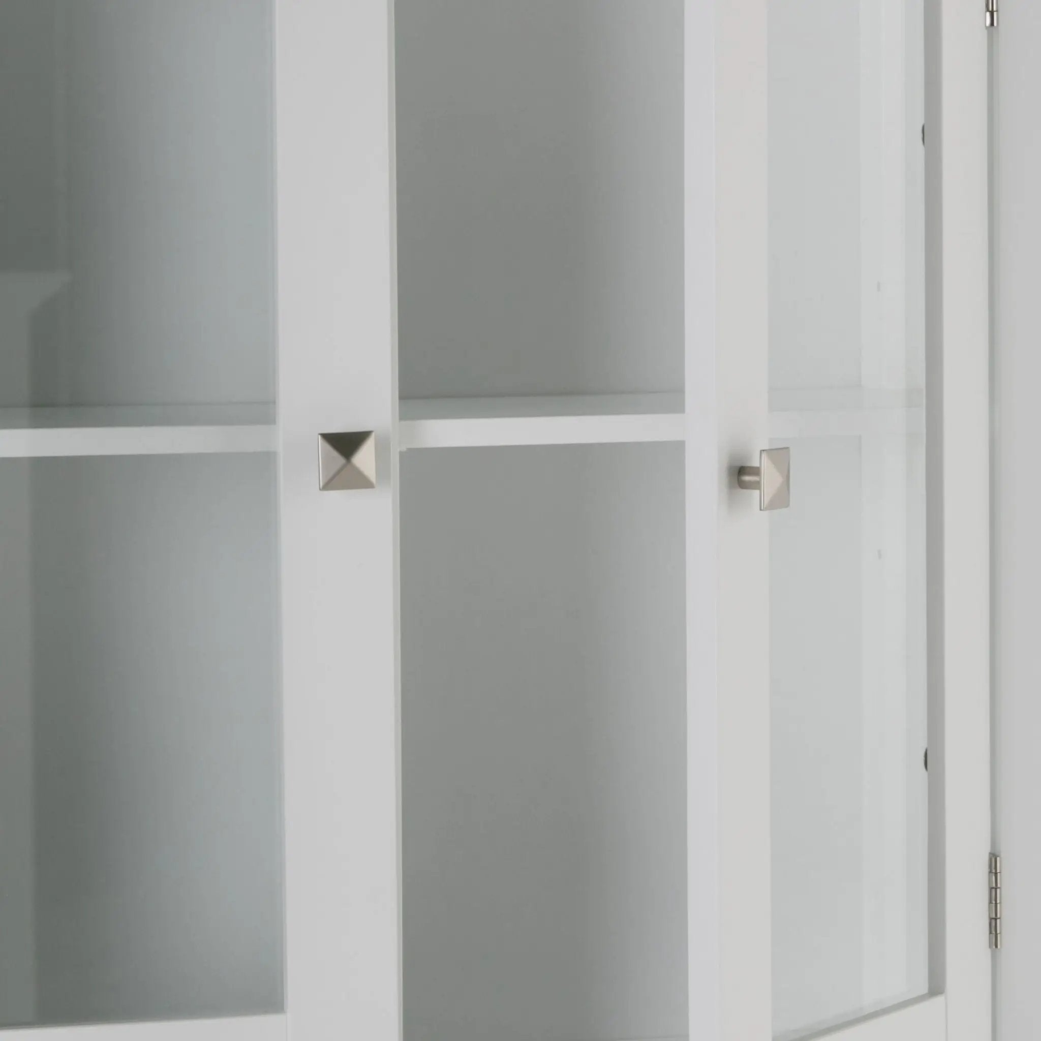 Acadian - Space Saver Cabinet - Pure White by Unique Piece Furniture
