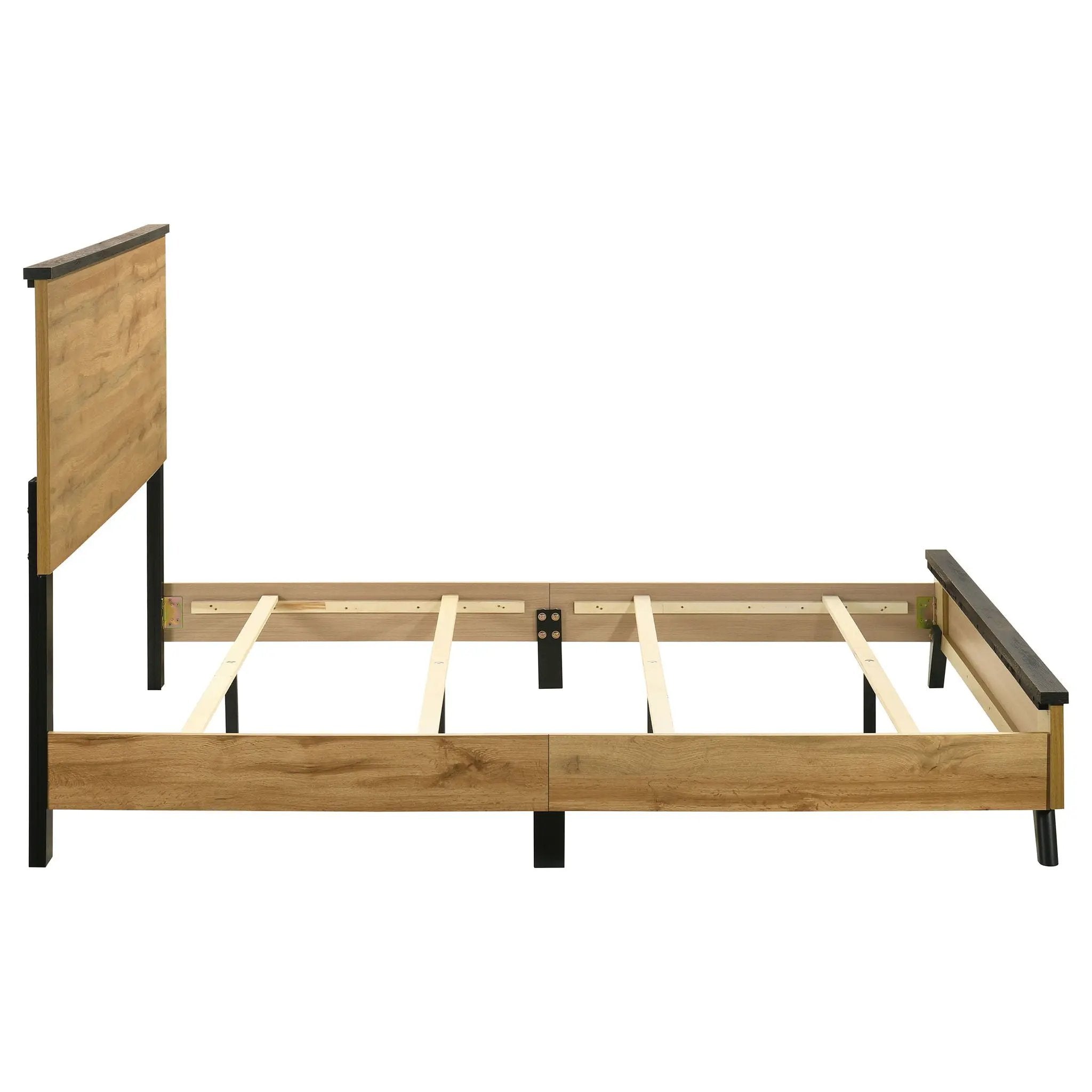 Kaywood 52-inch Queen Panel Bed Natural Pine by Unique Piece Furniture