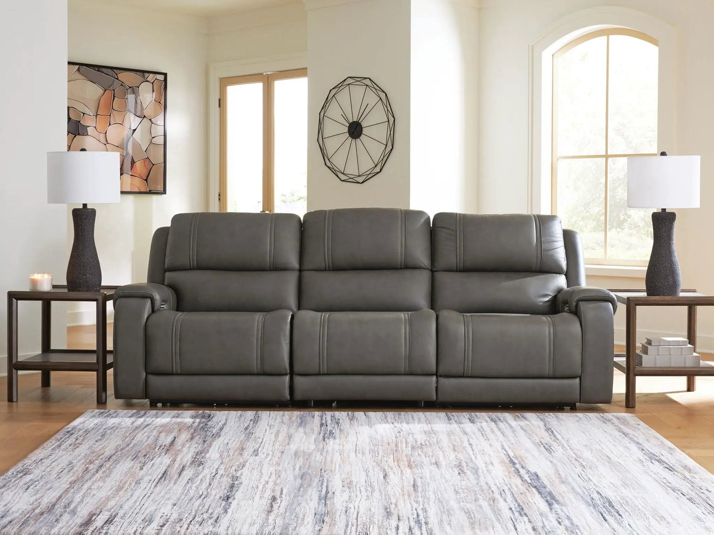 5Z - Pittson - Power Reclining Sectional by Unique Piece Furniture