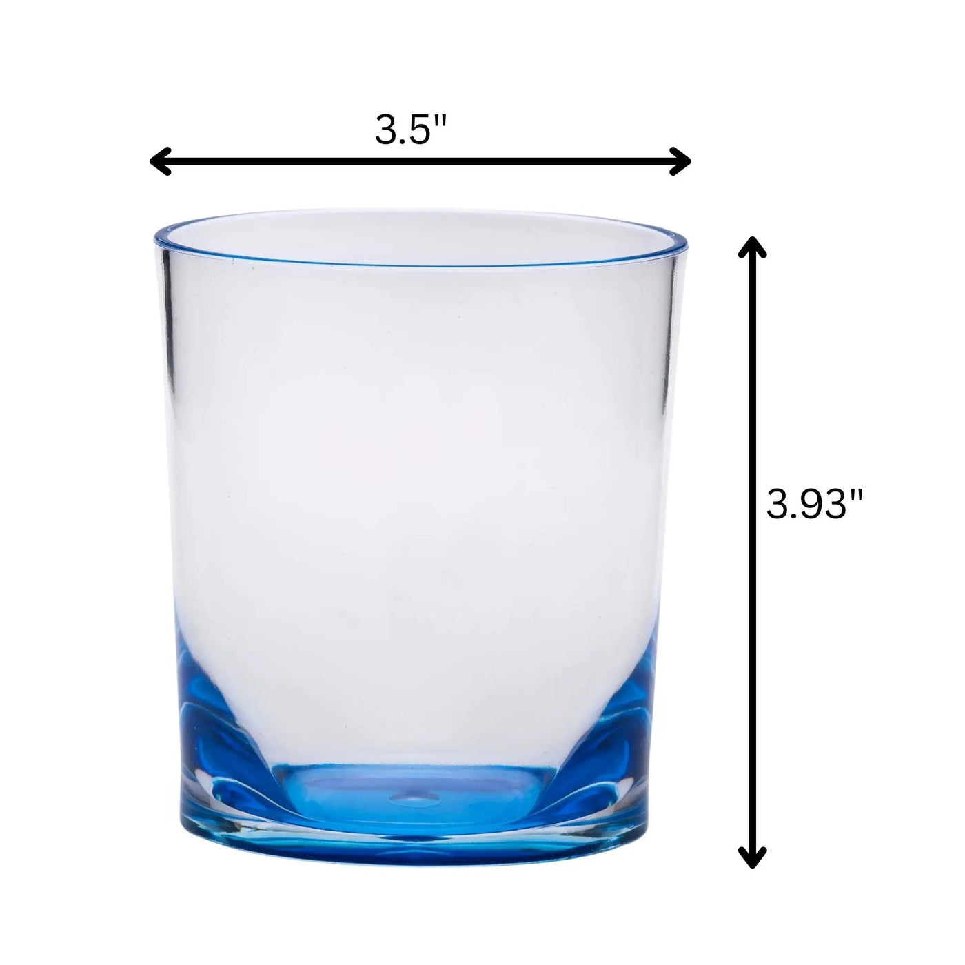Oval Halo Acrylic Glasses (Set of 4) by HouseOfZazla