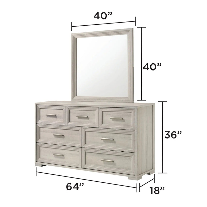Colorado - Bedroom Set With Upholstered LED Headboard by HouseOfZazla