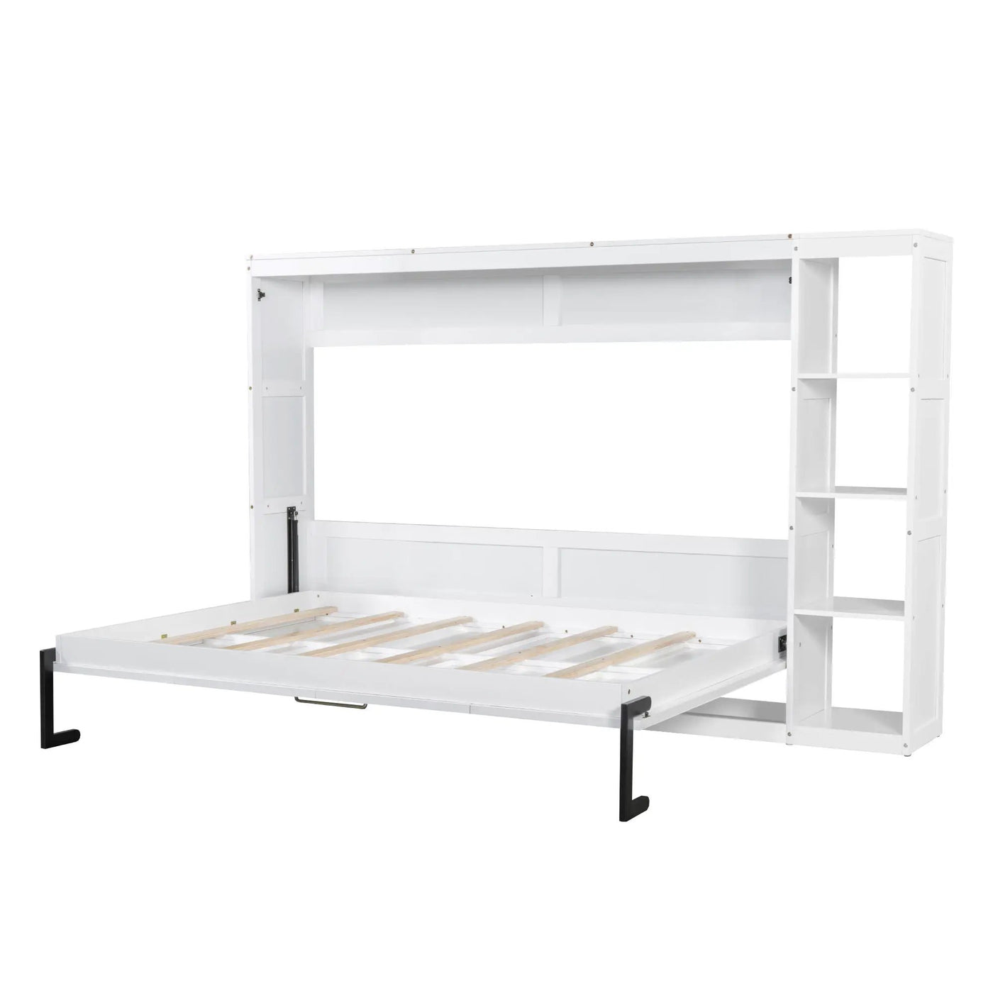 Murphy Bed With Bookshelf And Storage by HouseOfZazla