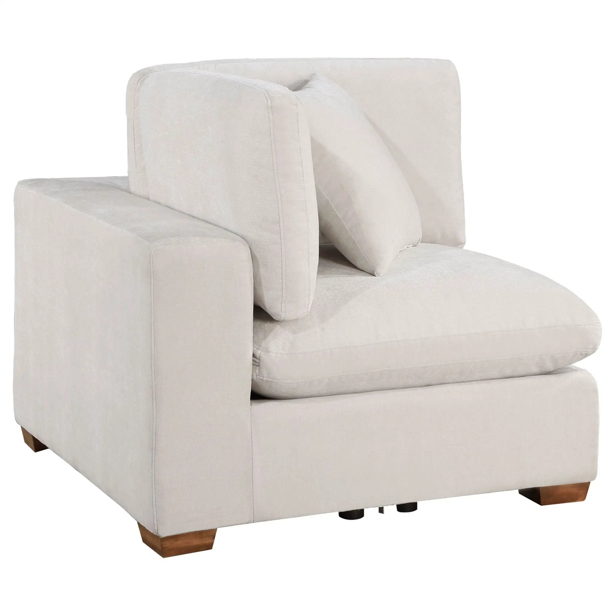 Lakeview 6-piece Upholstered Modular Sectional Sofa Ivory by Unique Piece Furniture