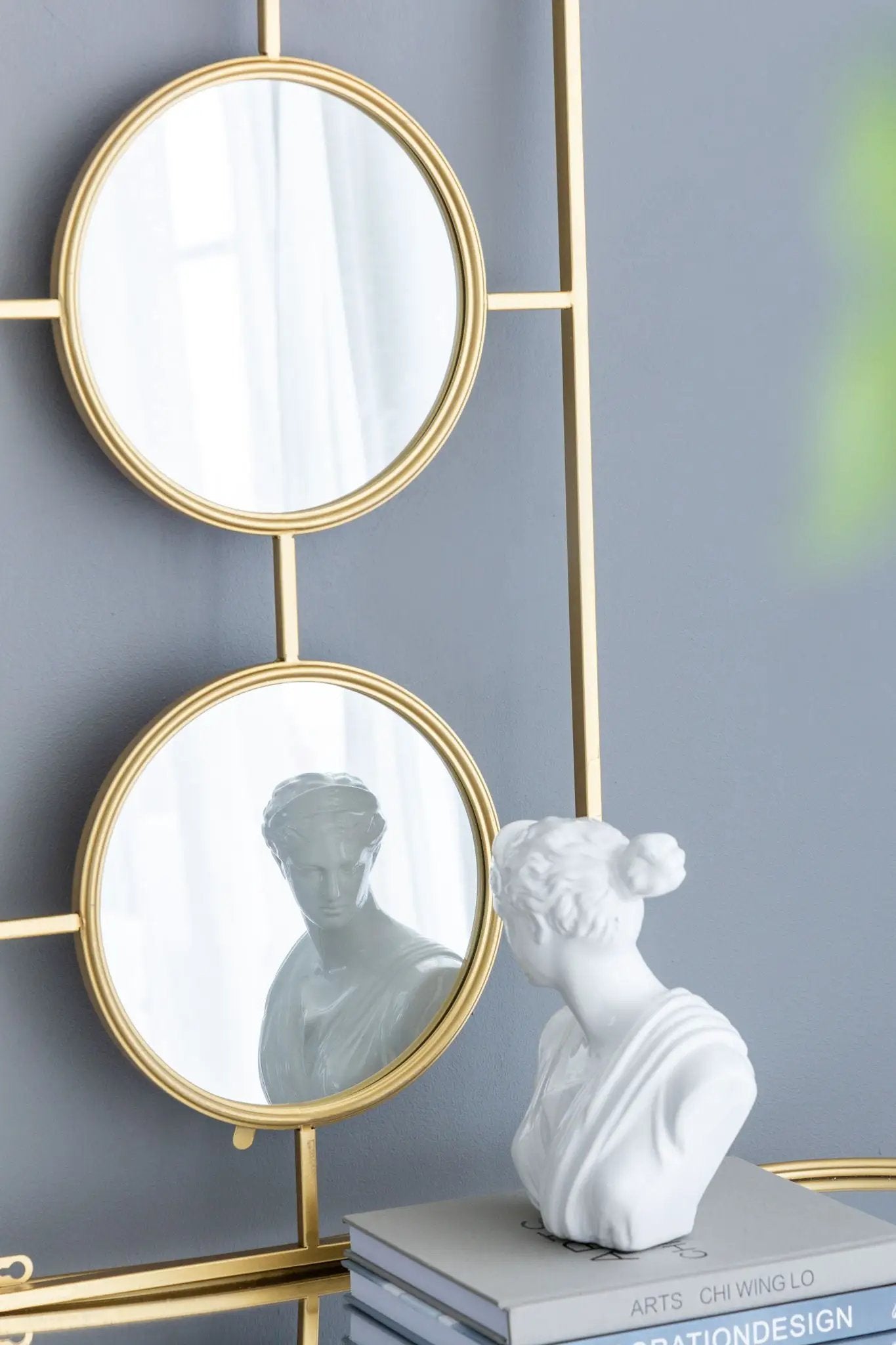 3 Mirror Piece Wall Mirror InRectangular Frame, Home Wall Decor For Bedroom Living Room by HouseOfZazla