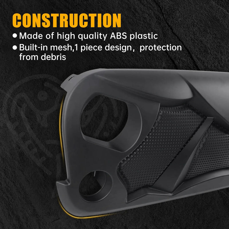 Halloween Front Grille Grid Grill for 2007-2017 Jeep Wrangler Rubicon Sahara Sport JK/JKU, Matte by HouseOfZazla