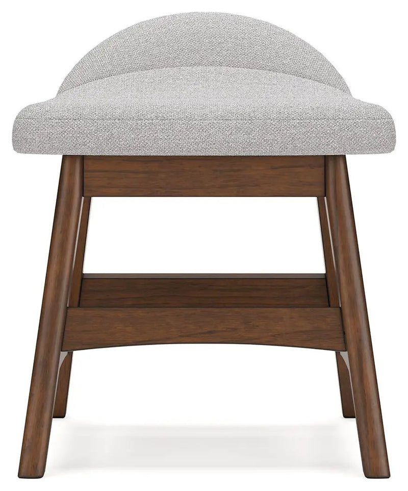 Lyncott - Home Office Desk Chair - Light Gray / Brown by Unique Piece Furniture