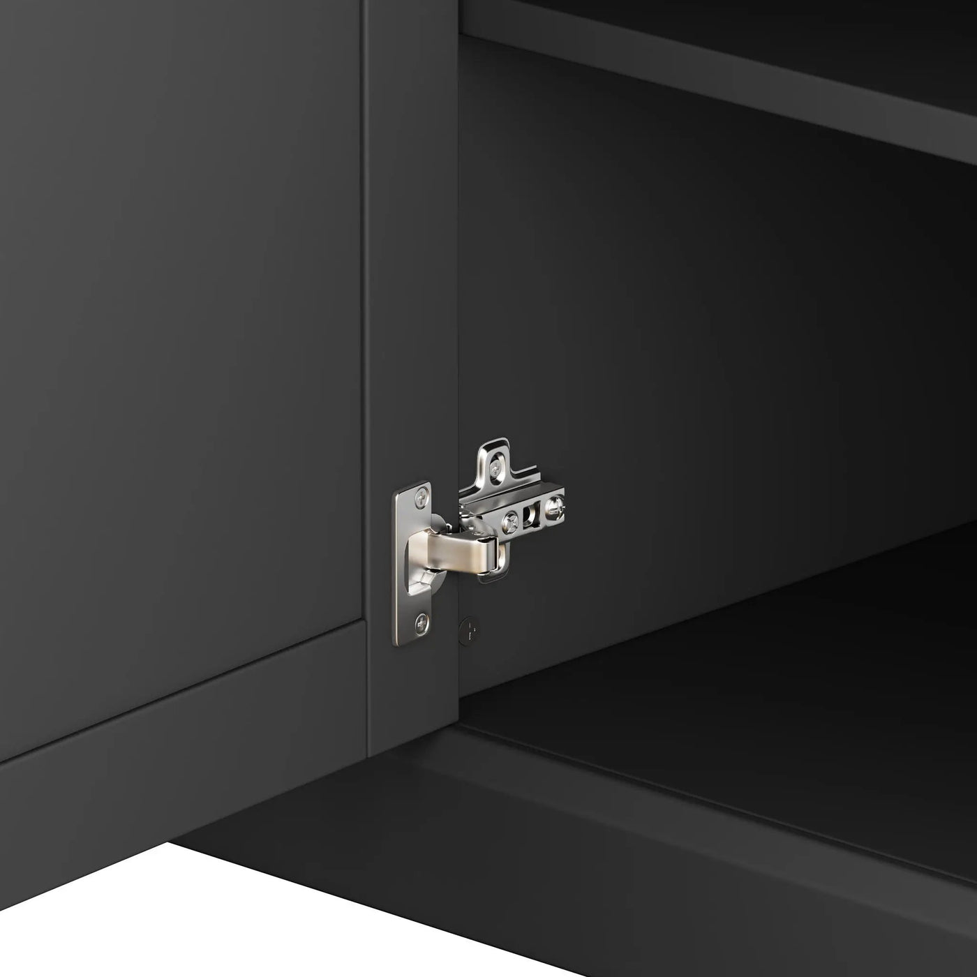 Minimalist Entertainment Wall Unit Set With Bridge For TVs Up To 75" by HouseOfZazla