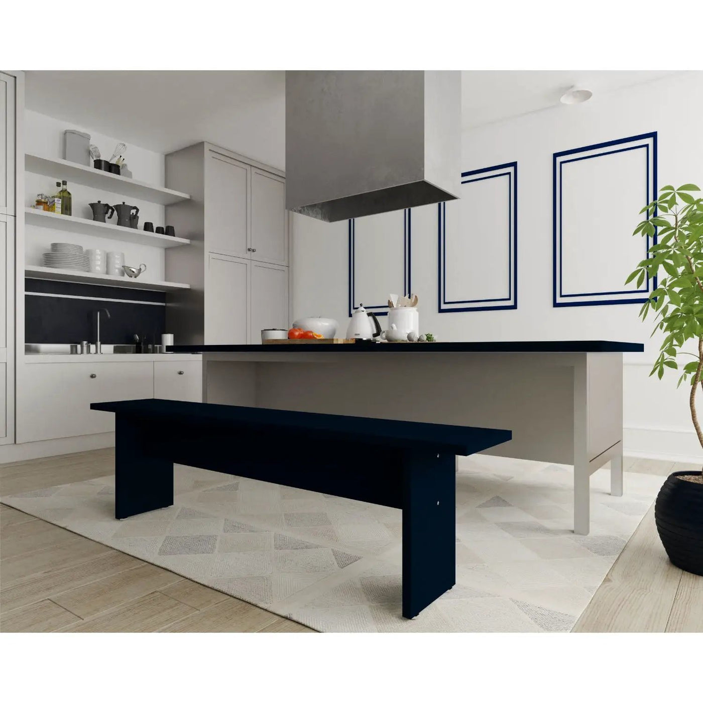 Nomad - Dining Bench For 2 Persons by HouseOfZazla