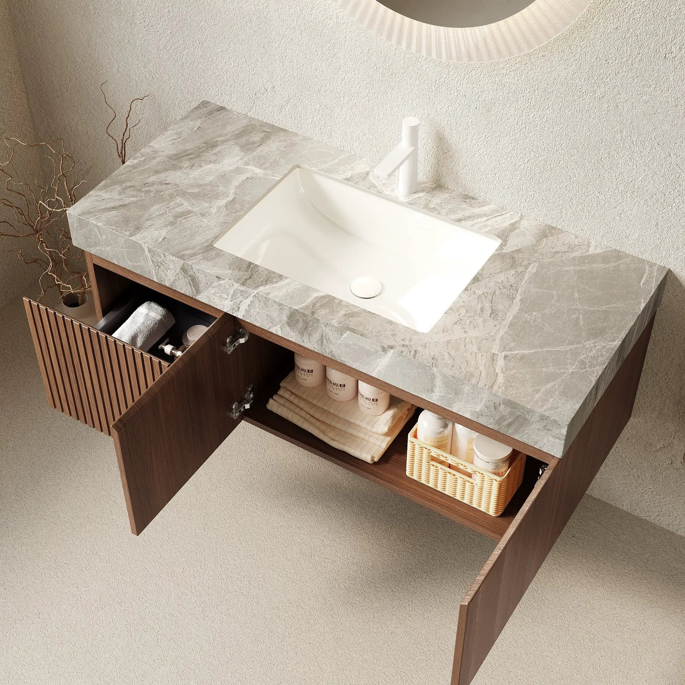 MURI 48" Bathroom Vanity & Sink by HouseOfZazla
