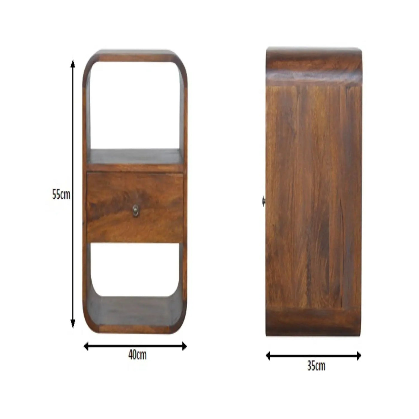 Curve Drawer Nightstand by Unique Piece Furniture