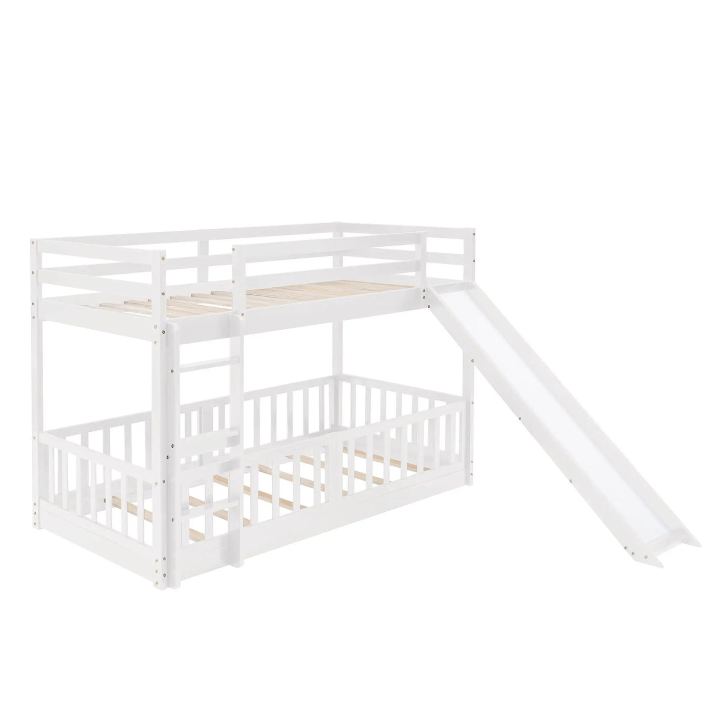 Functional Bunk Bed & Convertible Ladder And Slide by Unique Piece Furniture
