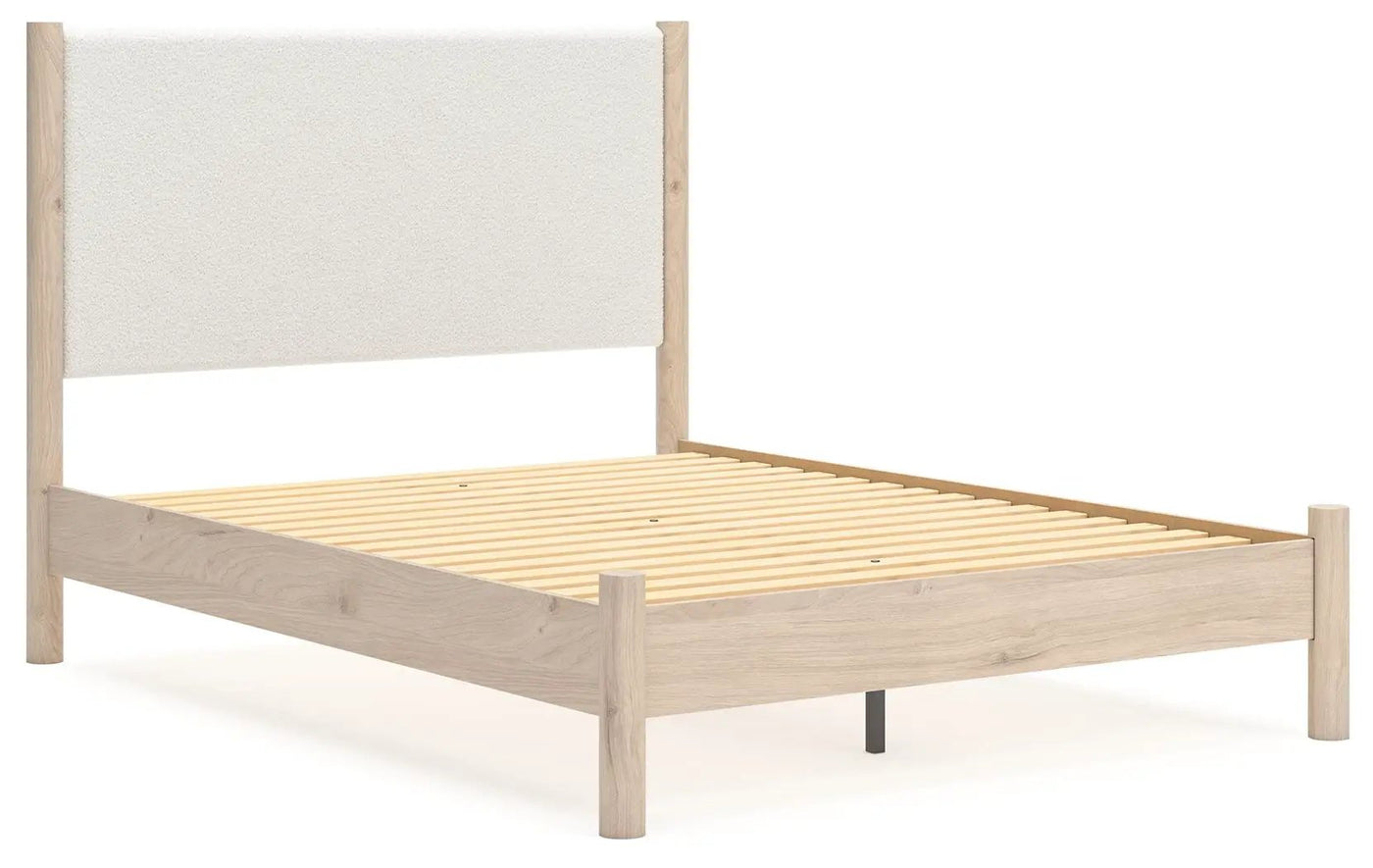 Cadmori - Upholstered Panel Bed by Unique Piece Furniture