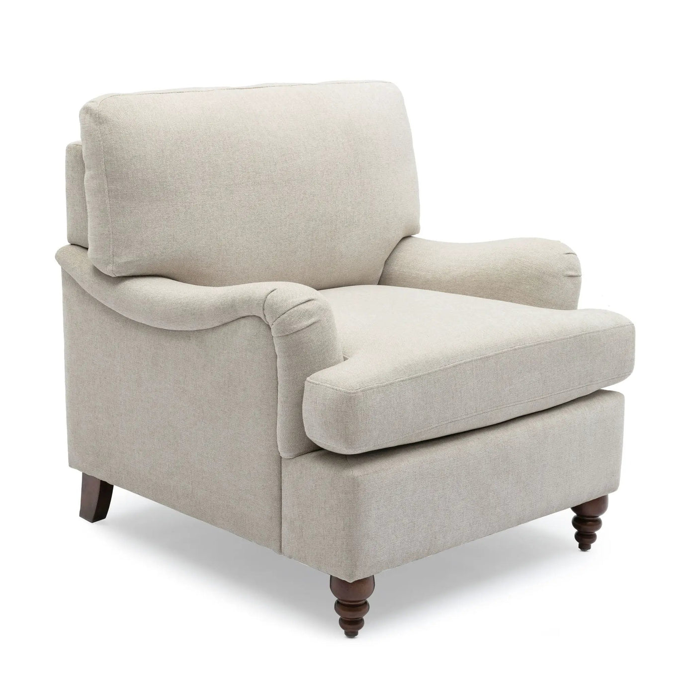 Candor - Arm Chair With English Roll Arms by HouseOfZazla
