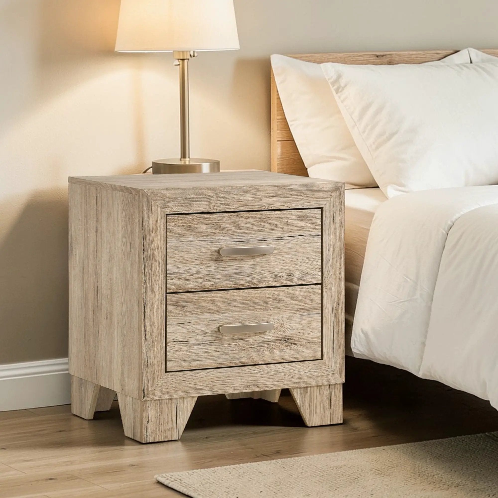 Miquell Elegant Design Nightstand by HouseOfZazla