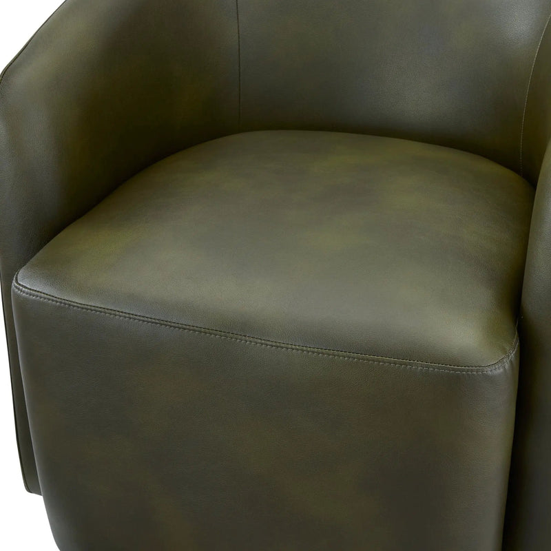 Ardena - Modern Swivel Barrel Chair by HouseOfZazla