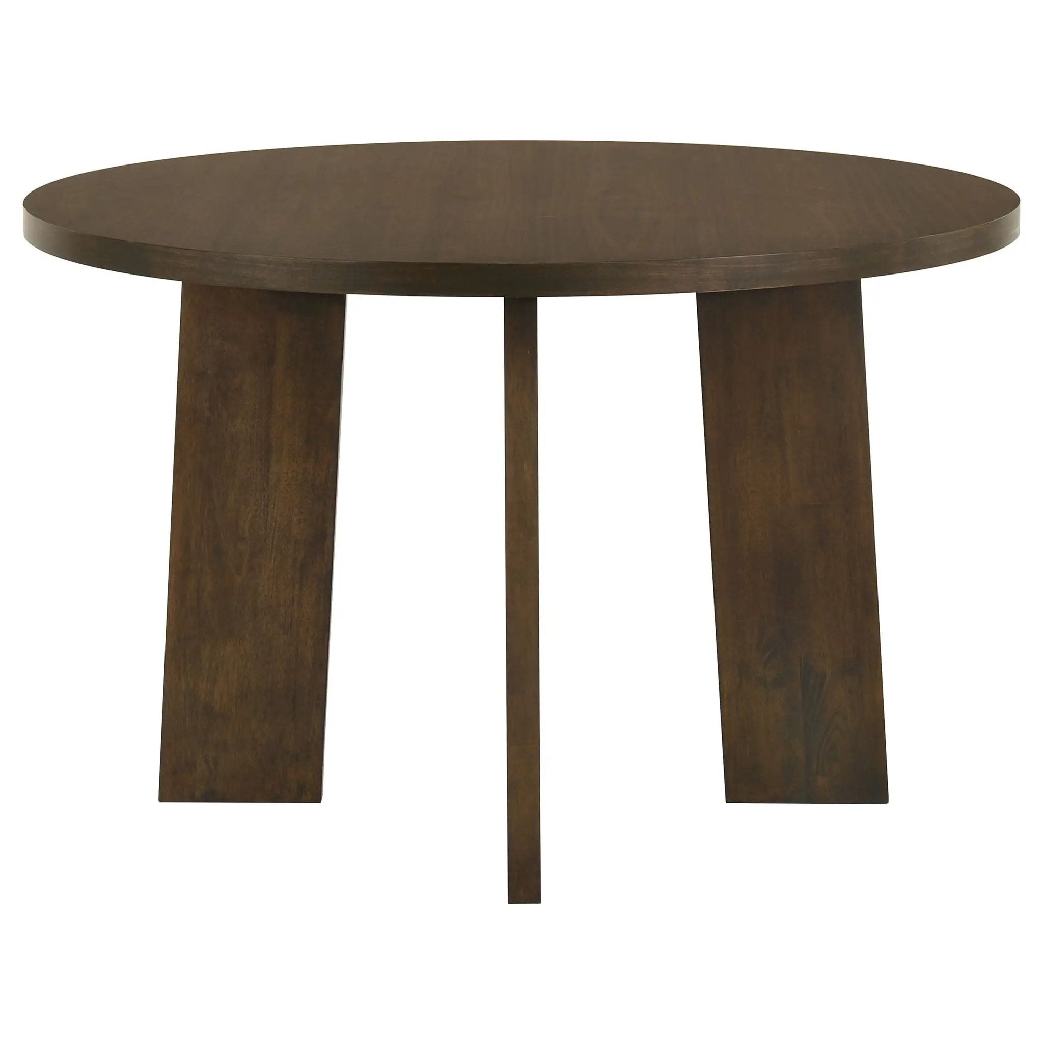 Strouse 5-piece Dining Set Cream and Walnut by Unique Piece Furniture