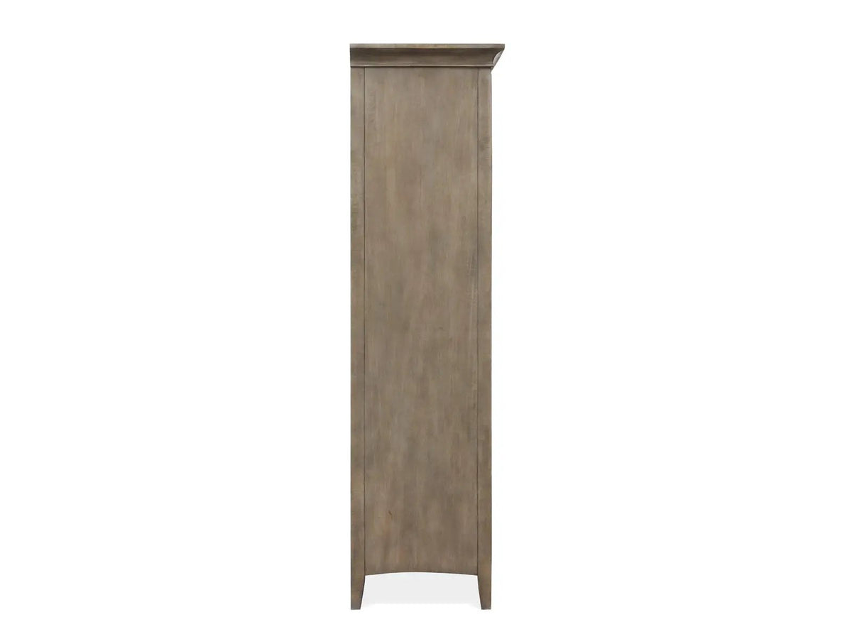Paxton Place - Wood Door Chest - Dove Tail Gray, photo 5 of 7