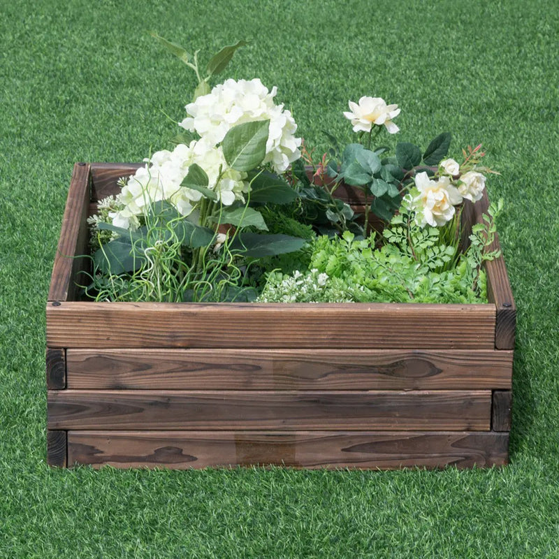 Square Raised Garden Bed Flower Vegetables Seeds Planter by DirectDeals