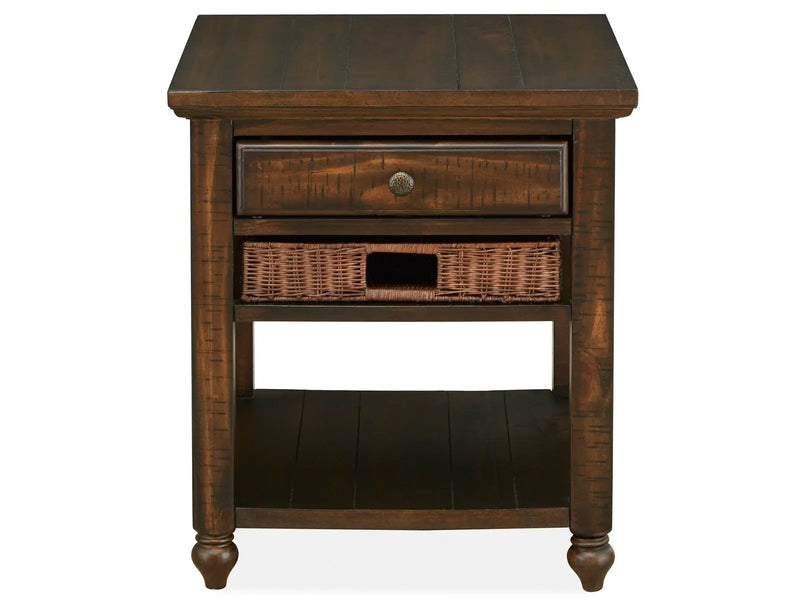 Cottage Lane - Wood Rectangular End Table - Coffee by Unique Piece Furniture