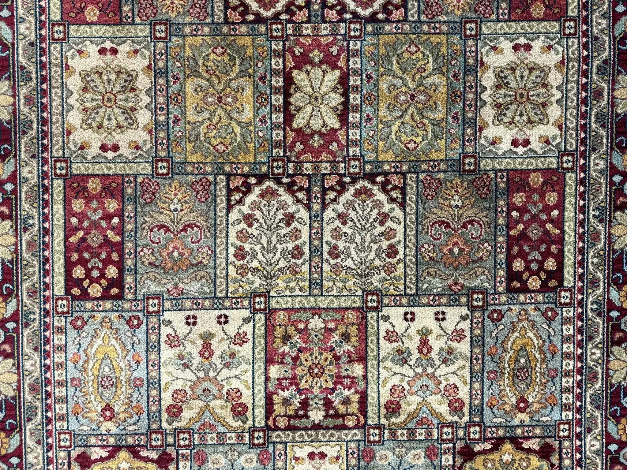 Karastan Rug 5.9 x 9 Antique Legends Bakhtiyari#2200-202, Karastan Area Rug, Wool Pile Vintage Karastan Carpet by Jewel Rugs
