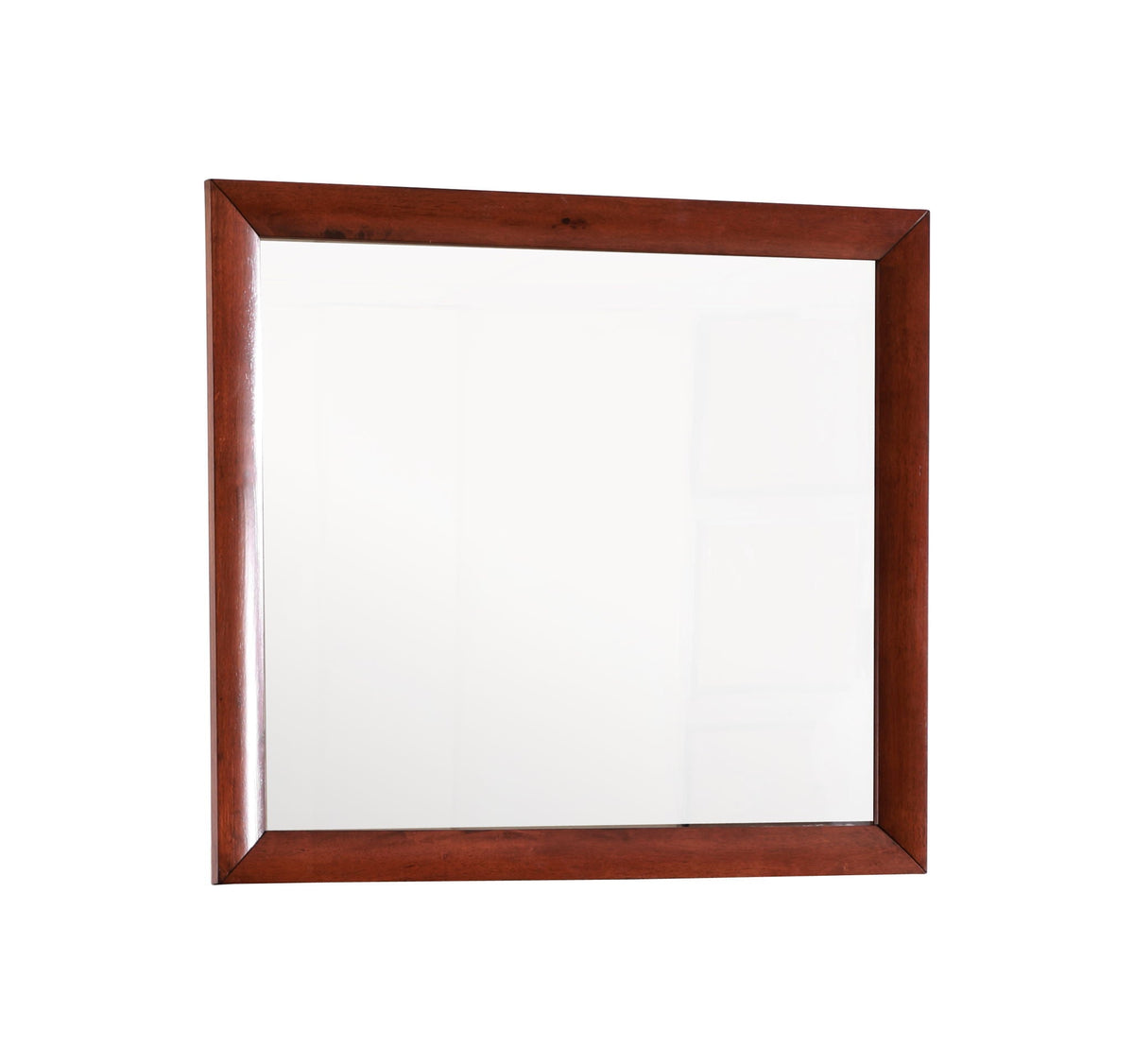 Marilla Mirror with Low Distortion Glass - Dark Brown, Light Brown, White, Black, photo 15 of 21