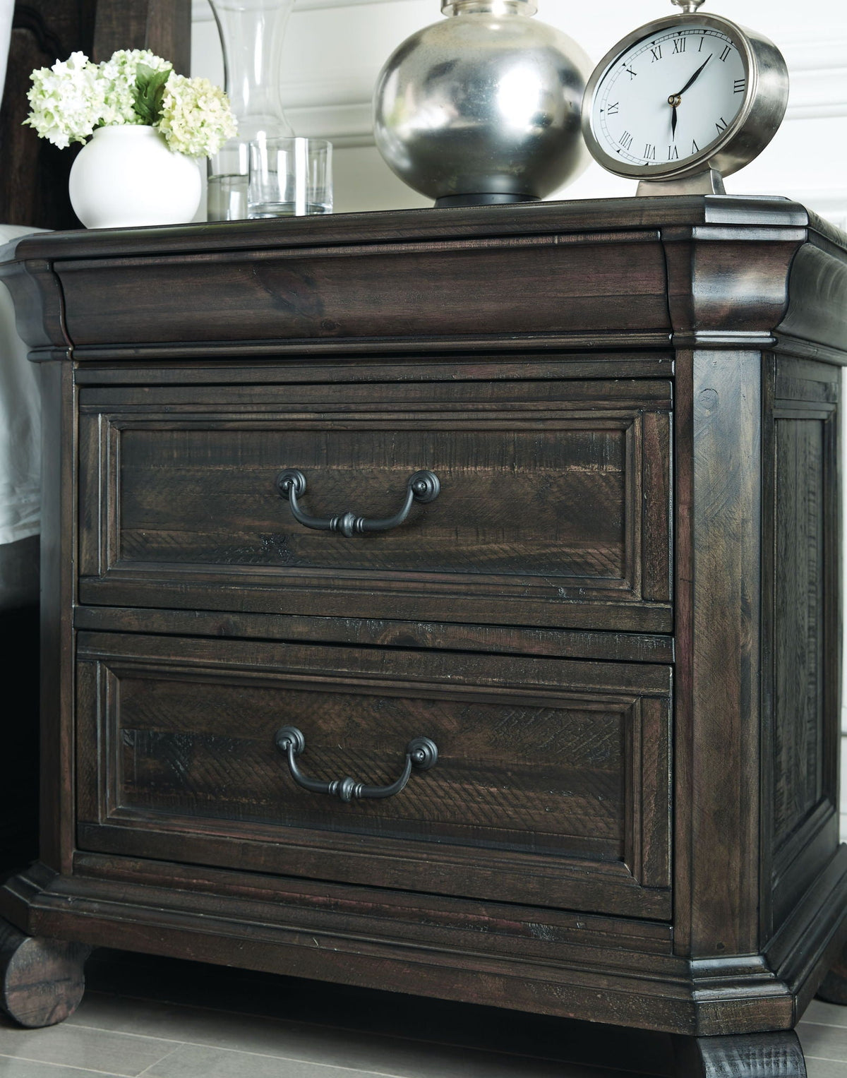 Bellamy - Drawer Nightstand - Peppercorn, photo 6 of 7