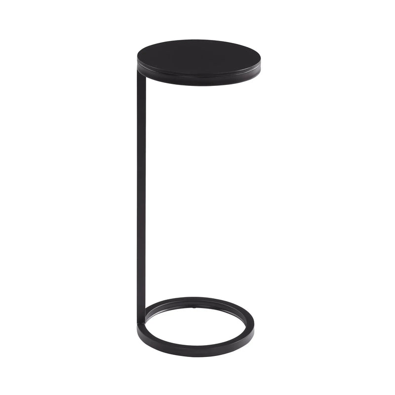 Yancey - Round Accent Table - Antique Bronze by HouseOfZazla