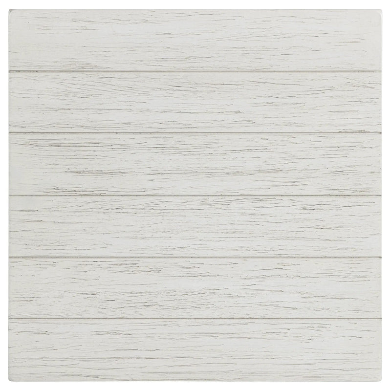 Payne 1-drawer Wood End Table with Shelf Distressed White by Unique Piece Furniture