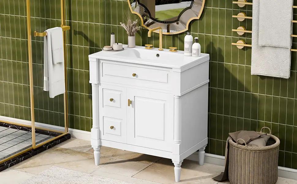 30" Bathroom Vanity with Sink by HouseOfZazla