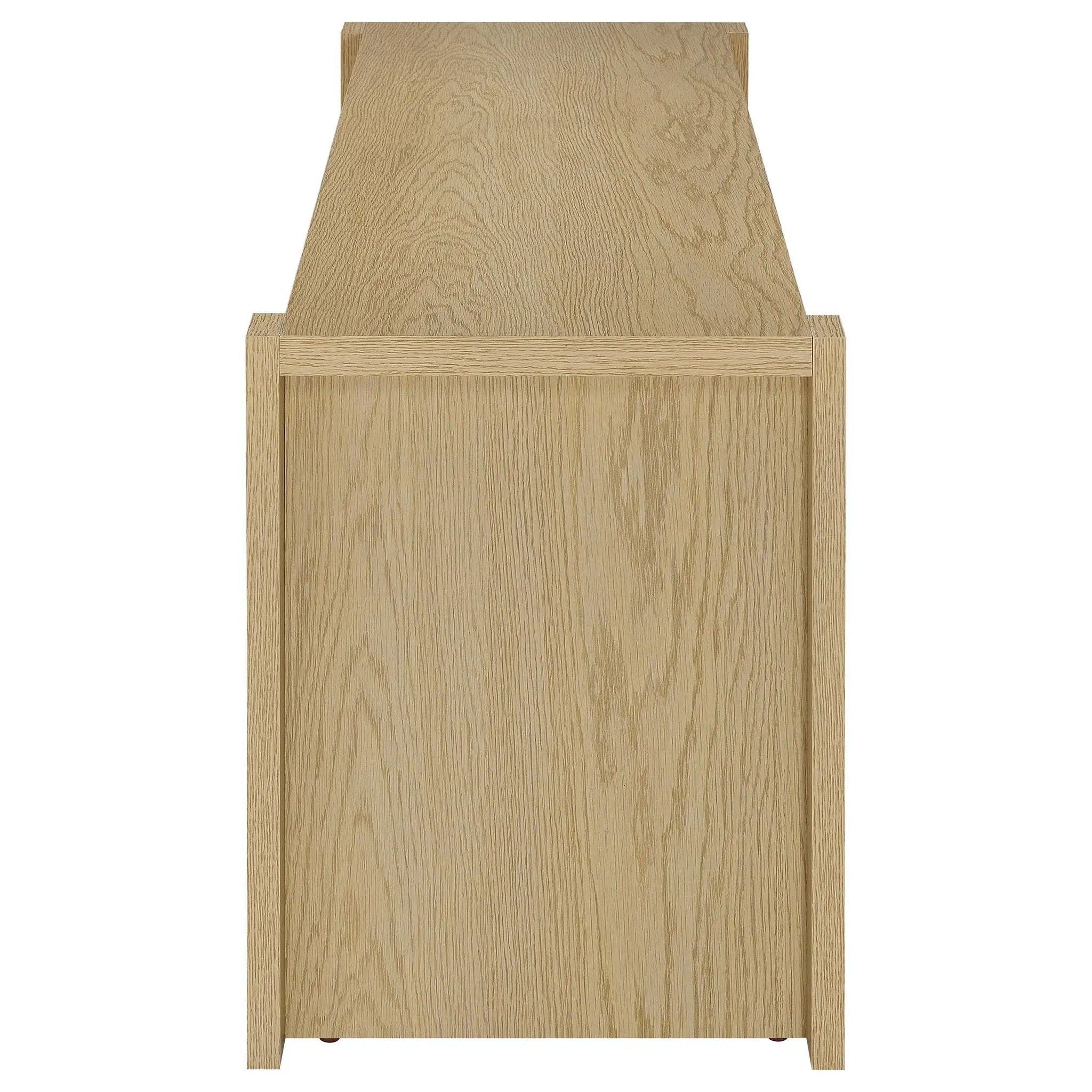 Laurelton 60-inch 2-door TV Stand Media Console Light Oak by Unique Piece Furniture