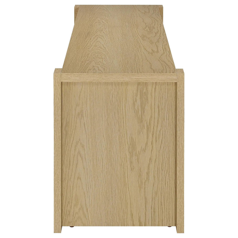 Laurelton 60-inch 2-door TV Stand Media Console Light Oak by Unique Piece Furniture